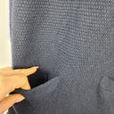 Second-Hand - Witchery Navy Wool Cashmere Blend Knit Tunic Top Size S - SwapUp