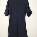 Second-Hand - Witchery Navy Wool Cashmere Blend Knit Tunic Top Size S - SwapUp