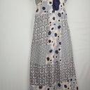 Second-Hand - Witchery Delightful Blue Print Maxi Dress Size S - SwapUp