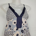 Second-Hand - Witchery Delightful Blue Print Maxi Dress Size S - SwapUp