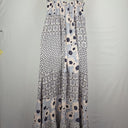 Second-Hand - Witchery Delightful Blue Print Maxi Dress Size S - SwapUp