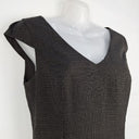 Second-Hand - Jigsaw Charcoal Wool Blend Sophisticated Work Dress Size 8 - SwapUp