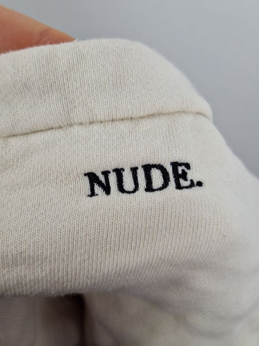 Second-Hand - Nude Lucy Cream Comfortable Casual Jumper Size L - SwapUp