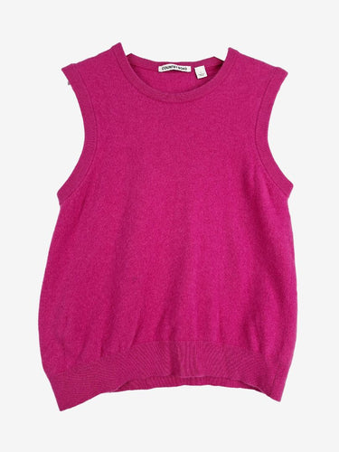 Country Road Fuchsia Pure Wool Vest Size L