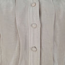 Second-Hand - Country Road Milky Linen Silk Blend Pleated Mini Dress Size 10 - SwapUp