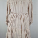 Second-Hand - Country Road Milky Linen Silk Blend Pleated Mini Dress Size 10 - SwapUp
