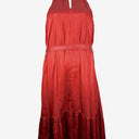 Second-Hand - Veronika Maine Rosey Romantic Midi Dress Size 8 - SwapUp