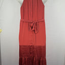 Second-Hand - Veronika Maine Rosey Romantic Midi Dress Size 8 - SwapUp