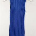 Second-Hand - Cable Cobalt Sparkle Knit Top Size S - SwapUp