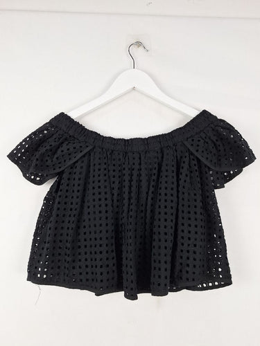 Second-Hand - Seed Romantic Off The Shoulder Top Size 6 - SwapUp