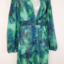Second-Hand - Runaway Graceful Sheer V Neck Dress Size XS - SwapUp