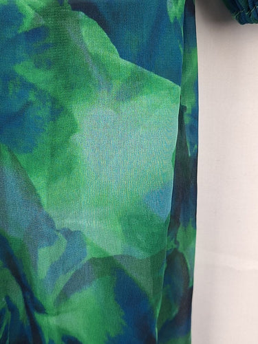 Second-Hand - Runaway Graceful Sheer V Neck Dress Size XS - SwapUp