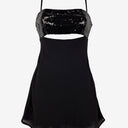 Second-Hand - Runaway Black Bust Sequin Mini Dress Size XS - SwapUp