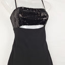 Second-Hand - Runaway Black Bust Sequin Mini Dress Size XS - SwapUp