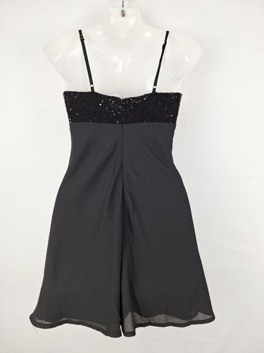 Second-Hand - Runaway Black Bust Sequin Mini Dress Size XS - SwapUp