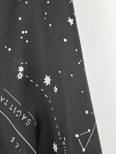 Second-Hand - Zara Black 'Silky' Horoscope Top Size XS - SwapUp