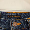 Second-Hand - Nudie Jeans Dark Wash Denim Tapered Jeans Size 6 - SwapUp
