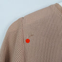 Second-Hand - Silk Laundry Pure Silk Dusty Rose Ribbed Top Size S - SwapUp