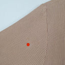 Second-Hand - Silk Laundry Pure Silk Dusty Rose Ribbed Top Size S - SwapUp