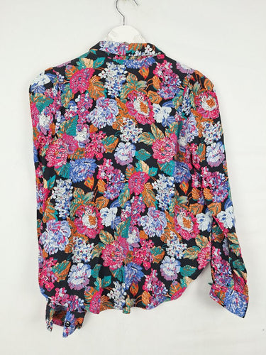 Second-Hand - Rolla's Vibrant Florals Relaxed Shirt Size XS - SwapUp