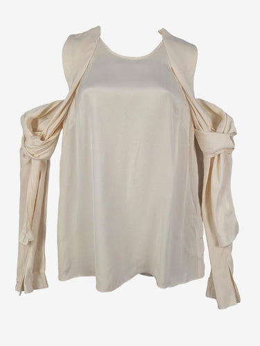 Phillip Lim Sensual Silk Drape Blouse Size 8