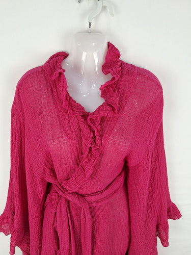 Second-Hand - Lisa Marie Fernandez Sheer Beach Cover up Dress Size 10 - SwapUp