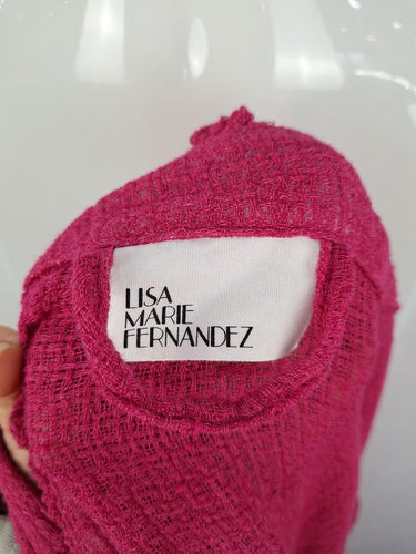 Second-Hand - Lisa Marie Fernandez Sheer Beach Cover up Dress Size 10 - SwapUp