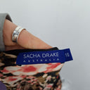 Second-Hand - Sacha Drake Mottled Fire Flower Midi Dress Size 10 - SwapUp