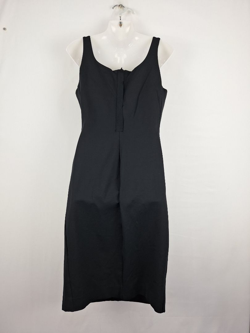 Second-Hand Winser London Black Sleek Mini Dress Size 14 – SwapUp