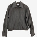 Second-Hand - Dazie Boxy Pinstripe Jacket Size 10 - SwapUp