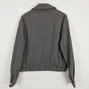 Second-Hand - Dazie Boxy Pinstripe Jacket Size 10 - SwapUp