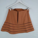 Second-Hand - C/MEO Collective Sleeveless Camel Lace Top Size M - SwapUp