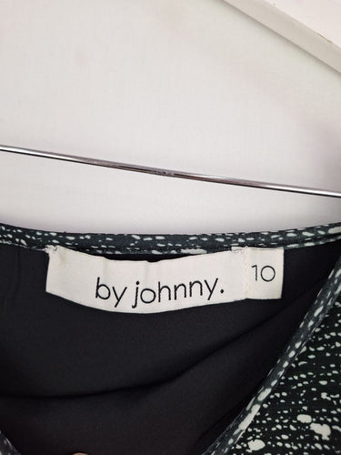 Second-Hand - By Johnny Curve Hem Mini Skirt Size 10 - SwapUp
