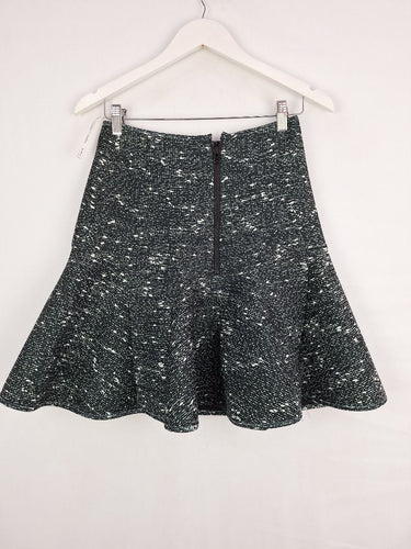 Second-Hand - By Johnny Curve Hem Mini Skirt Size 10 - SwapUp