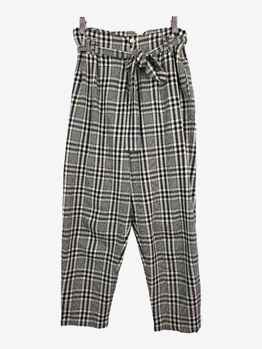 Gorman Tapered Plaid Tie Pants Size 12