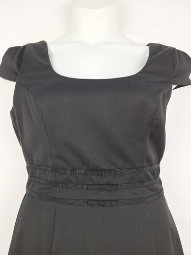 Second-Hand - Review Elegant Ribbon Belted Dress Size 12 - SwapUp