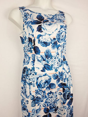 Second-Hand - Review Blue Rose Spring Midi Dress Size 12 - SwapUp