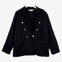 Second-Hand - Virtuelle Gold Anchor Button Classic Blazer Size M - SwapUp