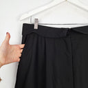 Second-Hand - Motto Black Fold Over Straight Leg Pants Size 14 - SwapUp