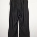 Second-Hand - Motto Black Fold Over Straight Leg Pants Size 14 - SwapUp