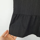 Second-Hand - MaxMara Pinstripe Flare Mini Skirt Size 16 - SwapUp