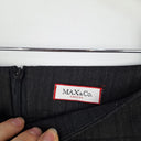 Second-Hand - MaxMara Pinstripe Flare Mini Skirt Size 16 - SwapUp