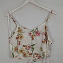 Second-Hand - Mika & Gala Floral 'Silky' Tropical Top Size 10 - SwapUp