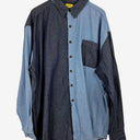 Second-Hand - Assorted Brands Multi Wash Denim Contrast Shirt Size OSFA - SwapUp