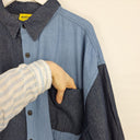 Second-Hand - Assorted Brands Multi Wash Denim Contrast Shirt Size OSFA - SwapUp