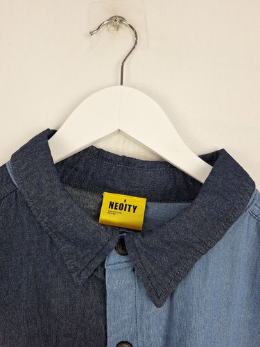 Second-Hand - Assorted Brands Multi Wash Denim Contrast Shirt Size OSFA - SwapUp