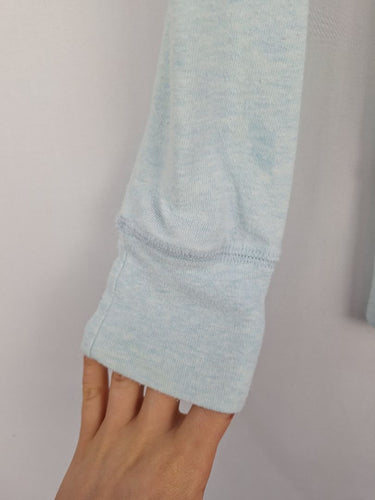 Second-Hand - Nike Y2K Baby Blue Zip Up Jacket Size XS - SwapUp