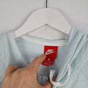 Second-Hand - Nike Y2K Baby Blue Zip Up Jacket Size XS - SwapUp
