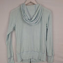 Second-Hand - Nike Y2K Baby Blue Zip Up Jacket Size XS - SwapUp