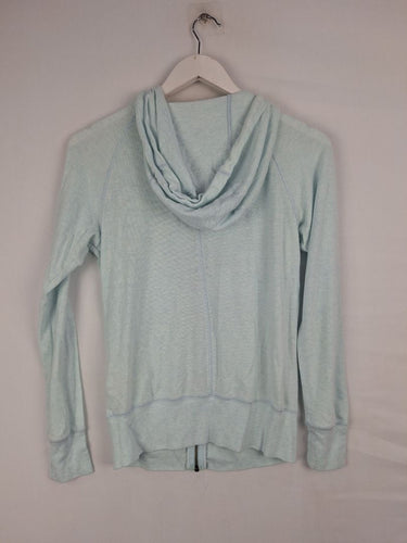 Second-Hand - Nike Y2K Baby Blue Zip Up Jacket Size XS - SwapUp